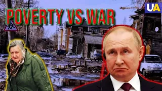 Poverty VS War - Putin's Priorities are Killing Russians