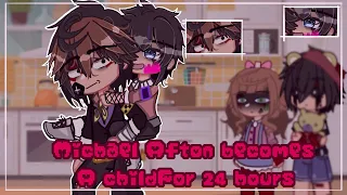 🧸~Michael Afton becomes a child for 24 hours~🧸|| Afton family Gacha || FNAF || Gacha Club AU