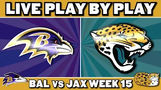 Ravens vs Jaguars Live Play by Play & Reaction