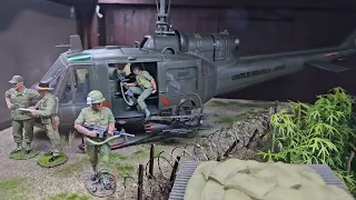 Vietnam War Diorama ( King and Country figures)