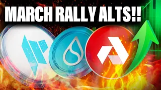 Expect These 3 Altcoins To Pump HARD in March 2024