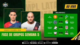 MPL LATAM S1 Regular Season AO VIVO | Semana 5 Dia 1 | Mobile Legends: Bang Bang #MPLLA