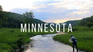 The most beautiful evening | Cow pastures & Wild Trout | Fly Fishing Minnesota