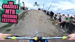 THE CRAZIEST MTB FREERIDE FESTIVAL - RIDING SLOPESTYLE & BEST WHIP CONTEST!
