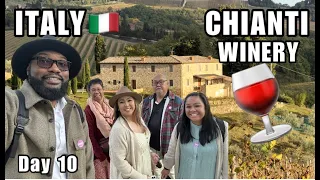First Time In ITALY🇮🇹 (Day 10) CHIANTI Wine Tour
