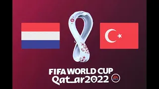 ⚽ PAYS BAS / TURQUIE - Groupe G - Eliminatoires Coupe du Monde 2022 #Fifa21 #CPUvsCPU #WorldCup