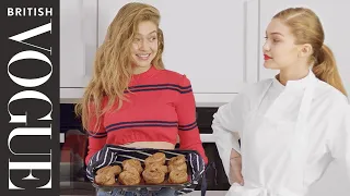 Gigi on Gigi: Baking Yorkshire Pudding with Gigi Hadid | British Vogue