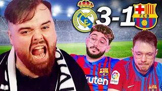 Reaccionando al Madrid 3-1 Barça Con Culers *Ganando Una Vez Más*