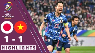 Japan vs Vietnam 1-1 Highlights All Goals | World Cup Asian Qualifiers 2022