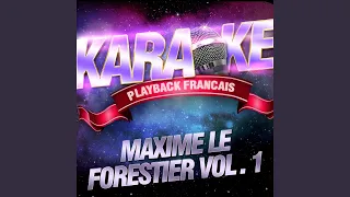Comme Un Arbre — Karaoké Playback Avec Choeurs — Rendu Célèbre Par Maxime Le Forestier