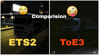 Euro Truck Simulator 2 VS Truckers of Europe 3 | ets2 vs toe3 | Comparision | Het Films