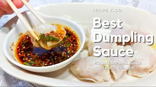 How to make the Best Dumpling Sauce in 5 minutes | Recipe | In Gems eyes