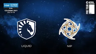 Liquid vs NiP | Map 1 Overpass | IEM Cologne 2021