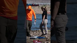 What was discovered in Lake Mead from drought?