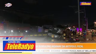 Truck bumaliktad sa Sumulong Highway sa Antipolo City, Rizal | Sakto (24 Nov 2022)