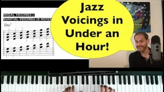 Jazz Voicings in Under an Hour!