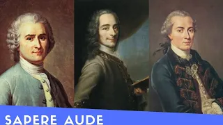 Il Secolo dei Lumi (Kant, Rousseau, Montesquieu, Voltaire, Diderot, D'Alembert, Adam Smith)