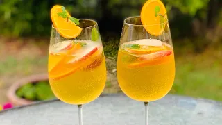 SAUDI CHAMPAGNE RECIPE | NON ALCOHOLIC CHAMPAGNE | ARABIC CHAMPAGNE | HOMEMADE SAUDI CHAMPAGNE