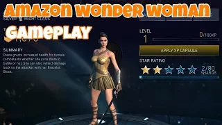 Injustice 2 Mobile Amazon Wonder Woman Gameplay