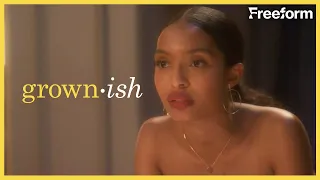 grown-ish Season 5, Episode 10 | Zoey and Aaron's Fiery Dinner Argument | Freeform