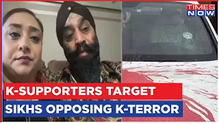 Indian-Origin Couple Opposing Khalistani Agenda Targeted In UK | K-Goons Vandalizes Car & Fired Shot