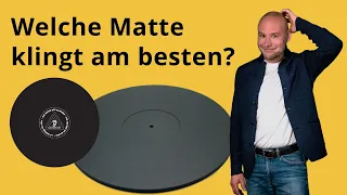 Plattenteller-Matten im Vergleich – welche Auflage klingt am besten?