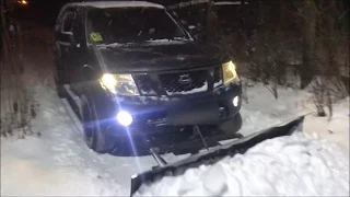 Отвал на Nissan Pathfinder R51M