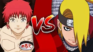 DEIDARA VS SASORI | ¿Quién ganaría? | UchiHax