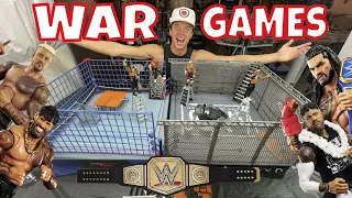 WWE WARGAMES "BLOODLINE" ACTION FIGURE MATCH