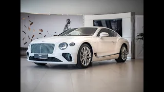 Bentley Continental GT V8 Glacier White en Bentley Barcelona