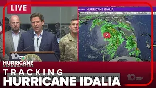 'Be ready for impact': Gov. DeSantis, state officials share update on Hurricane Idalia