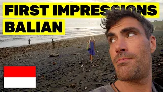 🇮🇩 BALI - Balian Beach FIRST IMPRESSIONS : Rustic Retreat Cliffside Feast - Indonesia 2023 Vlog #315