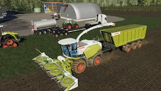 Geiselsberg #26 | Silage, Mowing Beets, Bales |  Farming Simulator 19 Timelapse | FS19 Timelapse