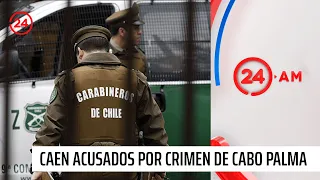 Detenidos: Caen dos acusados por crimen de carabinero Daniel Palma | 24 Horas TVN Chile