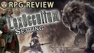 Lex Occultum: A 1700s gothic sandbox waiting to be explored 🔥 RPG Setting Review