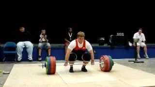 Caleb Ward Clean and Jerk 192kg - PWA 2010