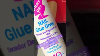 Nail glue drying spray!  #shorts
