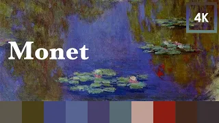 Color Palette - Claude Monet