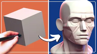 Sculpting Head Planes Tutorial | Blender 3D