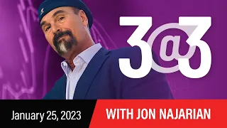 3@3 with Jon Najarian- $PFE $ADM & $LQD