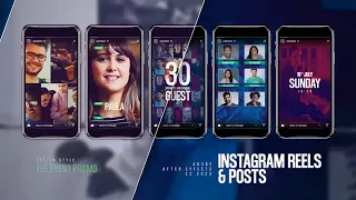 Instagram Reels The Event Promo ( After Effects Template )