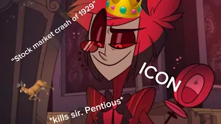 Hazbin Hotel but it’s Alastor being our anti-depressants for 3 minutes and 38 seconds