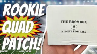 QUAD PATCH!? February Boombox Football Mid-End Box Opening!😱