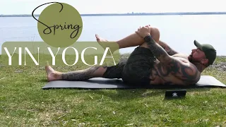 30 min Spring Season Yin Yoga Outdoors : Embrace Nature's Power