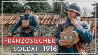 First World War French soldier 1916 explained!