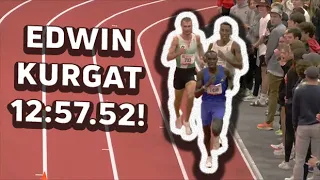 Edwin Kurgat Logs 12:57.52 5k For Scarlet Heat Win At John Thomas Terrier Classic, Nuguse Takes 3rd
