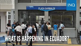 What is happening in Ecuador?