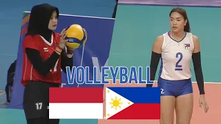 FULL HD: INDONESIA - PHILIPPINES l Women's Volleyball - Best Match