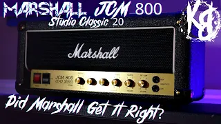 Marshall JCM 800 Studio Classic 20 - Mini and Mean!