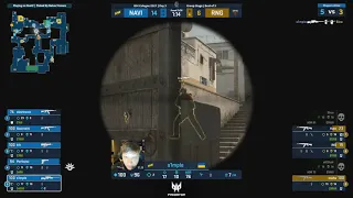 s1mple AWP ACE , GOING NUTS AGAINST RENEGADES |  IEM Cologne 2021